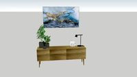 dressoir + schilderij