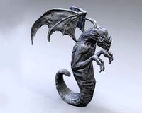 Dragon Gargoyle 3D Model