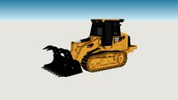 CAT FORESTRY DOZER.