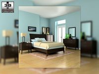 Bedroom set 3 3D Model