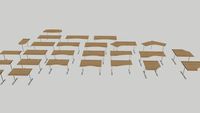 kinnarps oberon tables with round legs