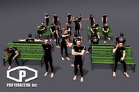 ANIMSET: CROWD