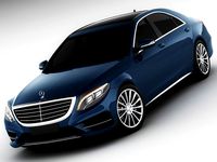 3D Models Mercedes Sclass 2014 AMG package 3D Model