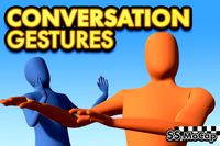 Conversation Gestures Pack - SS Mocap