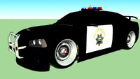 CHP Pursuit Vehicle