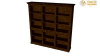 Aberdeen Triple Bookshelf 502008L