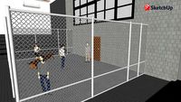 UW Drama 101 Incident at Vichy Set Design