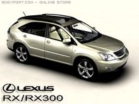Lexus RX/RX300 3D Model