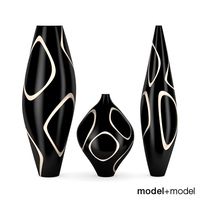 Fosceramiche Naum vases 3D Model