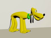 Pluto 3D Model