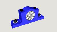Plummer Block with bearings
