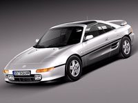 Toyota MR2 1994 to 1999 3D Model