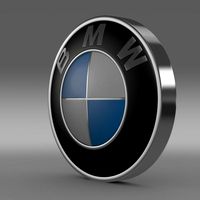 BMW Logo 3D Model