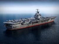 USS Enterprise CVN65 Carrier 3D Model
