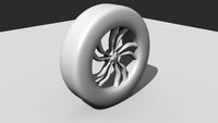 Download free Simple car wheel 3D Model