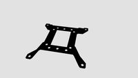 EK-UNI Pump Bracket (120mm FAN)