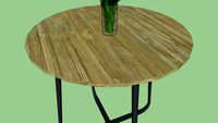 Meja Bulat 01
