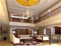 Hall 02 3D Model