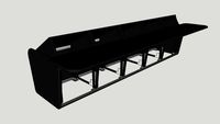 TBC CONSOLE PCR 5BAY BROADCAST TABLE