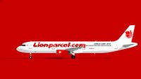 Lion Air Airbus A321-200 U Lion Parcel 2