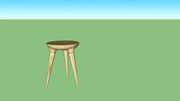 TABOURET SCANDINAVE