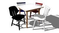 C35 dining chair