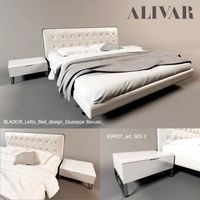 BedAlivarBlade A 205x221x95 3D Model