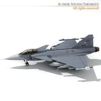 JAS 39A Thai 3D Model