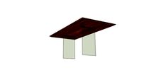 Mesa Solano Demolição 200x100cm