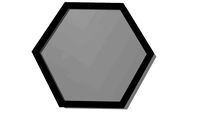 Espelho Hexagonal