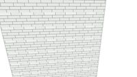 White Subway Tile Dark Grout