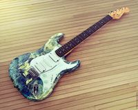 Stratocaster Guitar 3D Model