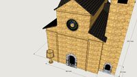 Chiesa romanica scala H0