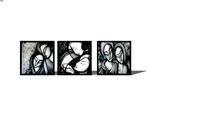 PHOTO FRAME+MODERN+BLACK AND WHITE+FRAME+INDIAN+KRISHANA+GOD+TEMPLE+POOJA+PUJA