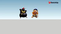 Biggie Cheese and Jeffy Puppet