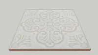 TWENTY TD2 WHITE BR 18,5X18,5CM