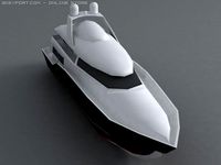 Yacht 3D Model