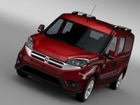 Ram ProMaster City Wagon SLT 2015 3D Model