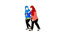 irwanTawa-moslem-friend-walking-hijab-woman-jilbab