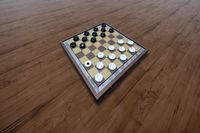 Checkers Game Set High Quality
