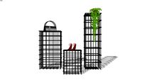DISPLAY+STORAGE+SHOW CASE+SHOE+SANDLE+PLANT+PURSE+WALLET+METAL+FENCING