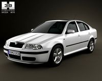 Skoda Octavia Tour 2000 3D Model