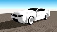 luxery electric car concept