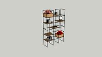 steel & wood decorativ