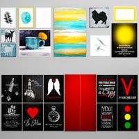 Paintings colection 3D Model