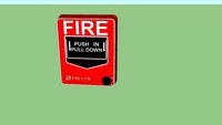 Fire-Lite fire alarm pull station (BG12)