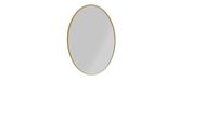80947 Mirror Jetset Oval Gold 94x64cm