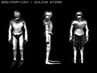 Knights Armor 3D Model