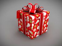 Present cristmas 3D Model