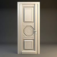 Wooden Door 3D Model